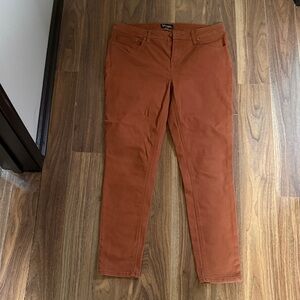 Wrangler Women's Burnt Orange Skinny Jeans